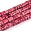 sz168 Jaspis cesarski kamień naturalny krążki 6-6,5mm pasmo 38cm